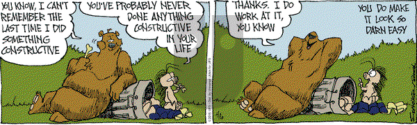 The Grizzwells on Monday April 6, 2015 Comic Strip