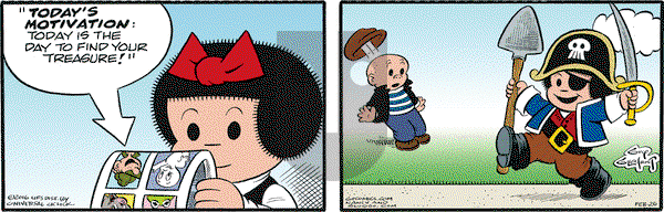 Nancy on Friday February 26, 2016 Comic Strip