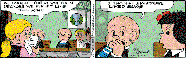 Nancy on Wednesday October 19, 2011 Comic Strip