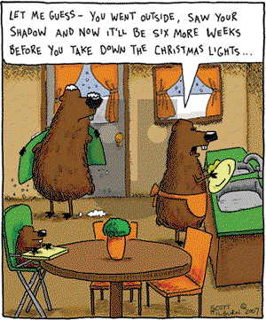 The Argyle Sweater on Saturday February 2, 2008 Comic Strip
