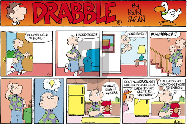 Drabble on Sunday May 1, 2005 Comic Strip