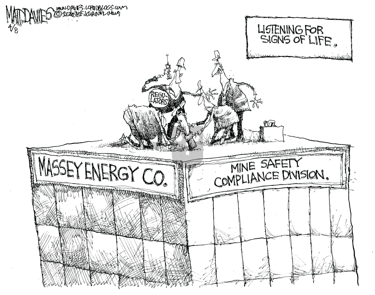Matt Davies - Thursday April 8, 2010 Comic Strip