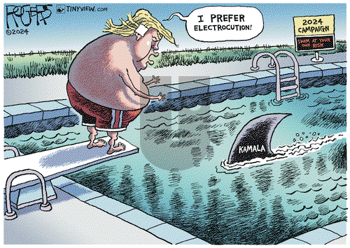 Rob Rogers - Thursday July 25, 2024 Comic Strip