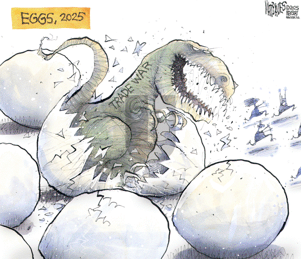 Matt Davies on Tuesday February 4, 2025 Comic Strip