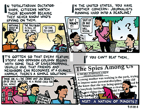 Ted Rall - Saturday September 16, 2000 Comic Strip
