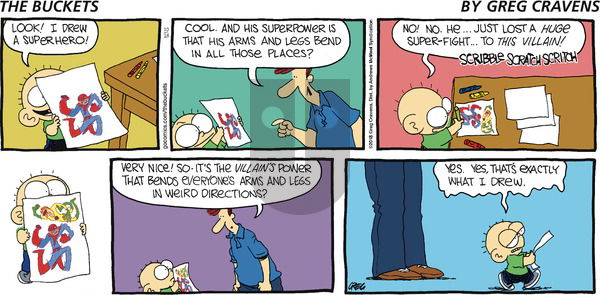 The Buckets on Sunday October 28, 2018 Comic Strip