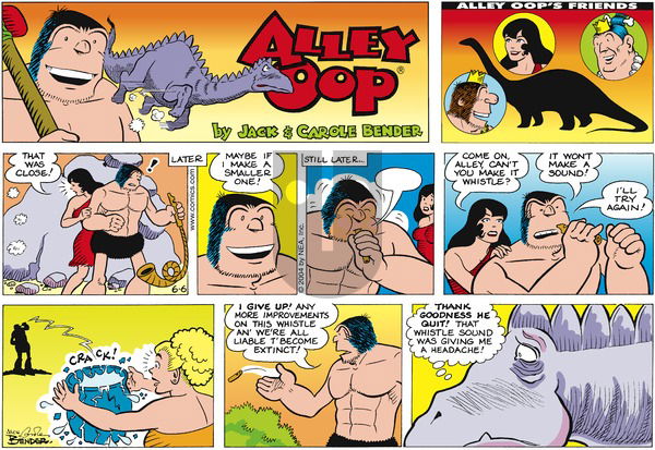 Alley Oop on Sunday June 6, 2004 Comic Strip