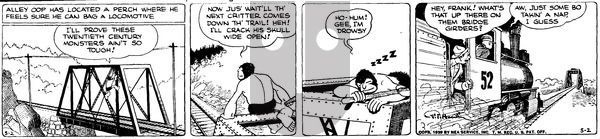 Alley Oop on Tuesday May 2, 1939 Comic Strip