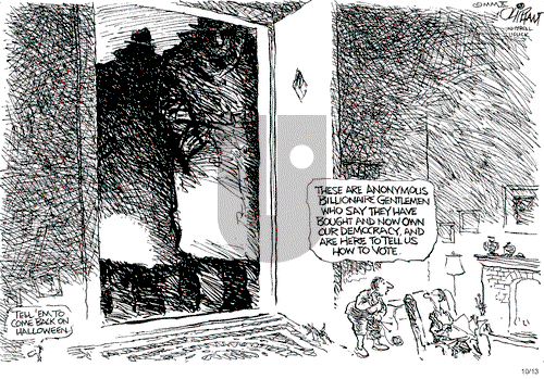 Pat Oliphant on Wednesday October 13, 2010 Comic Strip
