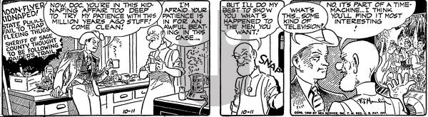 Alley Oop on Tuesday October 11, 1949 Comic Strip