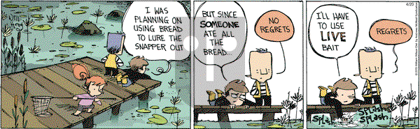 Wallace the Brave on Saturday April 20, 2019 Comic Strip