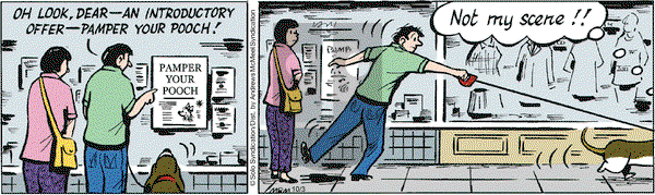 Fred Basset on Saturday October 3, 2020 Comic Strip
