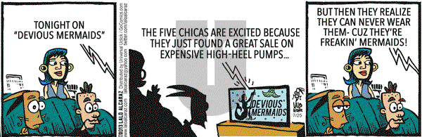 La Cucaracha on Thursday July 25, 2013 Comic Strip