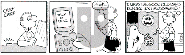 Drabble on Wednesday October 31, 2007 Comic Strip
