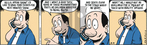 Adam@Home on Wednesday March 9, 2011 Comic Strip
