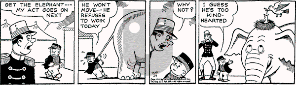 Nancy Classics on Thursday April 24, 2025 Comic Strip