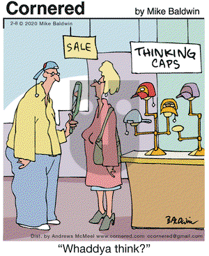 Cornered on Saturday February 8, 2020 Comic Strip