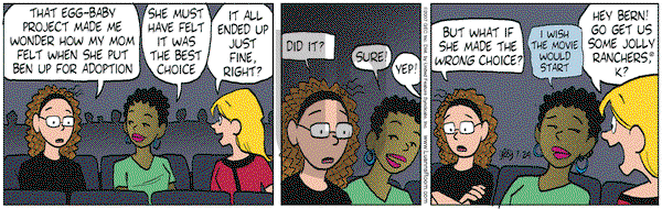 Luann on Tuesday July 24, 2007 Comic Strip