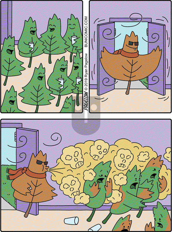 Buni on Monday September 23, 2019 Comic Strip