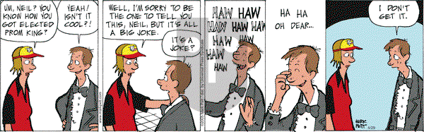 Lucky Cow on Friday April 29, 2005 Comic Strip