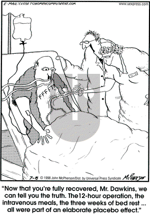 Close to Home on Thursday July 8, 2004 Comic Strip