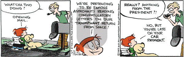 Red and Rover - Saturday September 20, 2003 Comic Strip