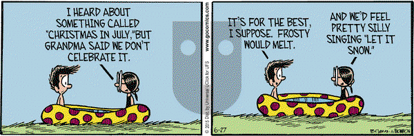 Grand Avenue on Saturday June 27, 2015 Comic Strip