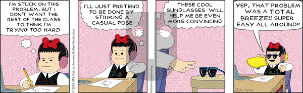 Nancy on Friday September 25, 2020 Comic Strip
