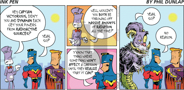 Ink Pen - Sunday July 11, 2010 Comic Strip