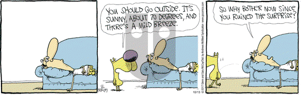 The Duplex on Friday October 13, 2017 Comic Strip