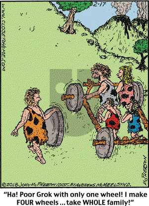 Close to Home on Saturday February 17, 2018 Comic Strip