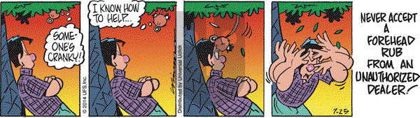 Rose is Rose on Friday July 25, 2014 Comic Strip