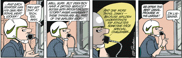 Doonesbury on Wednesday February 28, 2001 Comic Strip