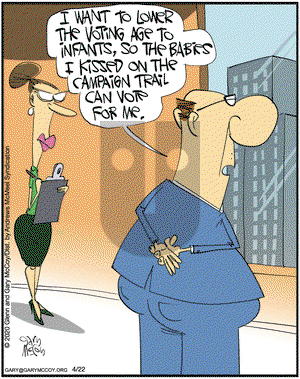The Flying McCoys on Wednesday April 22, 2020 Comic Strip
