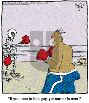 In the Bleachers - Friday January 4, 2013 Comic Strip