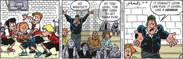 Cleats on Tuesday December 6, 2005 Comic Strip