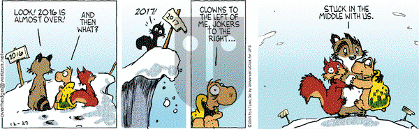 Over the Hedge on Tuesday December 27, 2016 Comic Strip