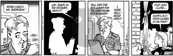 Doonesbury on Wednesday March 8, 1995 Comic Strip