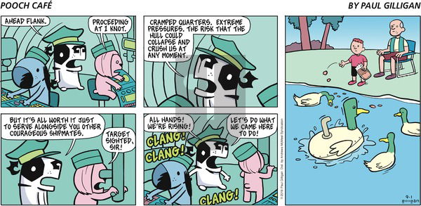 Pooch Cafe on Sunday September 1, 2019 Comic Strip