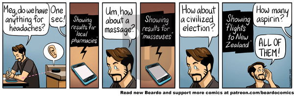 Beardo on Tuesday May 20, 2025 Comic Strip