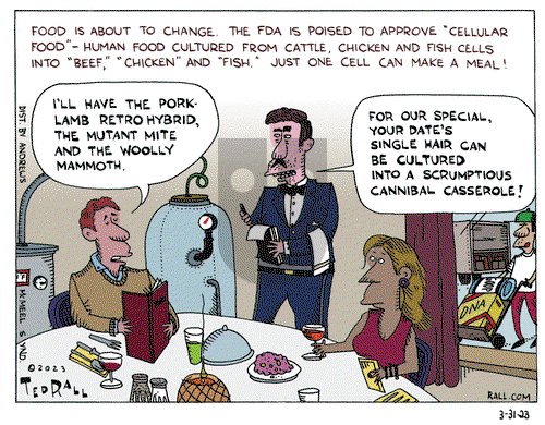 Ted Rall - Friday March 31, 2023 Comic Strip