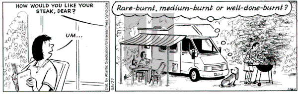 Fred Basset on Saturday August 28, 2004 Comic Strip