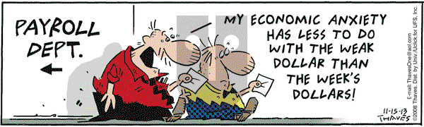 Frank and Ernest on Friday November 15, 2013 Comic Strip
