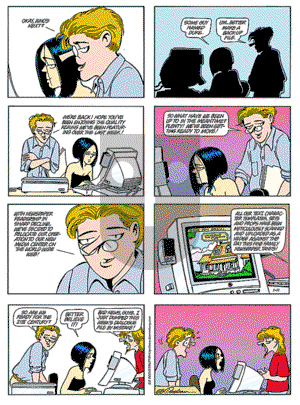 Doonesbury - Sunday January 11, 1998 Comic Strip