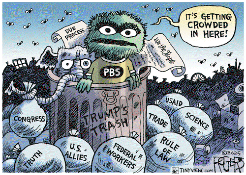 Rob Rogers on Tuesday May 6, 2025 Comic Strip