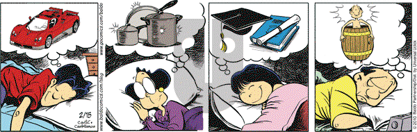 Baldo on Monday February 15, 2010 Comic Strip