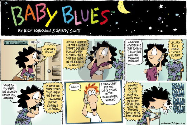 Baby Blues on Sunday July 22, 2007 Comic Strip