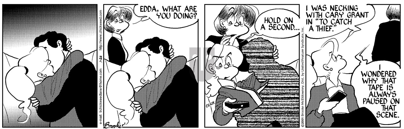 9 Chickweed Lane - Friday January 26, 2001 Comic Strip