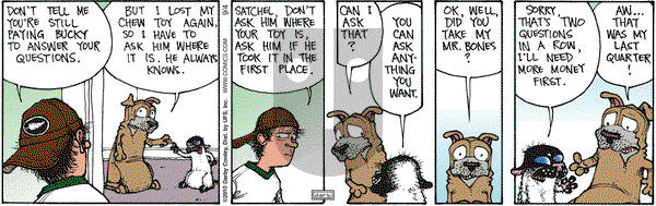 Get Fuzzy on Saturday September 4, 2010 Comic Strip