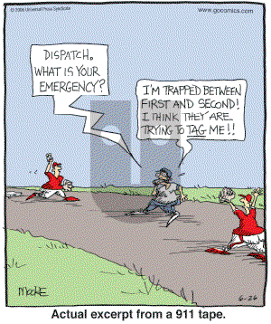 In the Bleachers - Monday June 26, 2006 Comic Strip